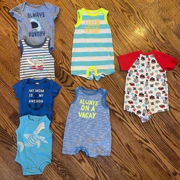 Bundle- baby boys 0-3 months Summer Clothes - Picture 2 of 6